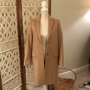 Uniqlo Wool & Cashmere Camel Chester Coat